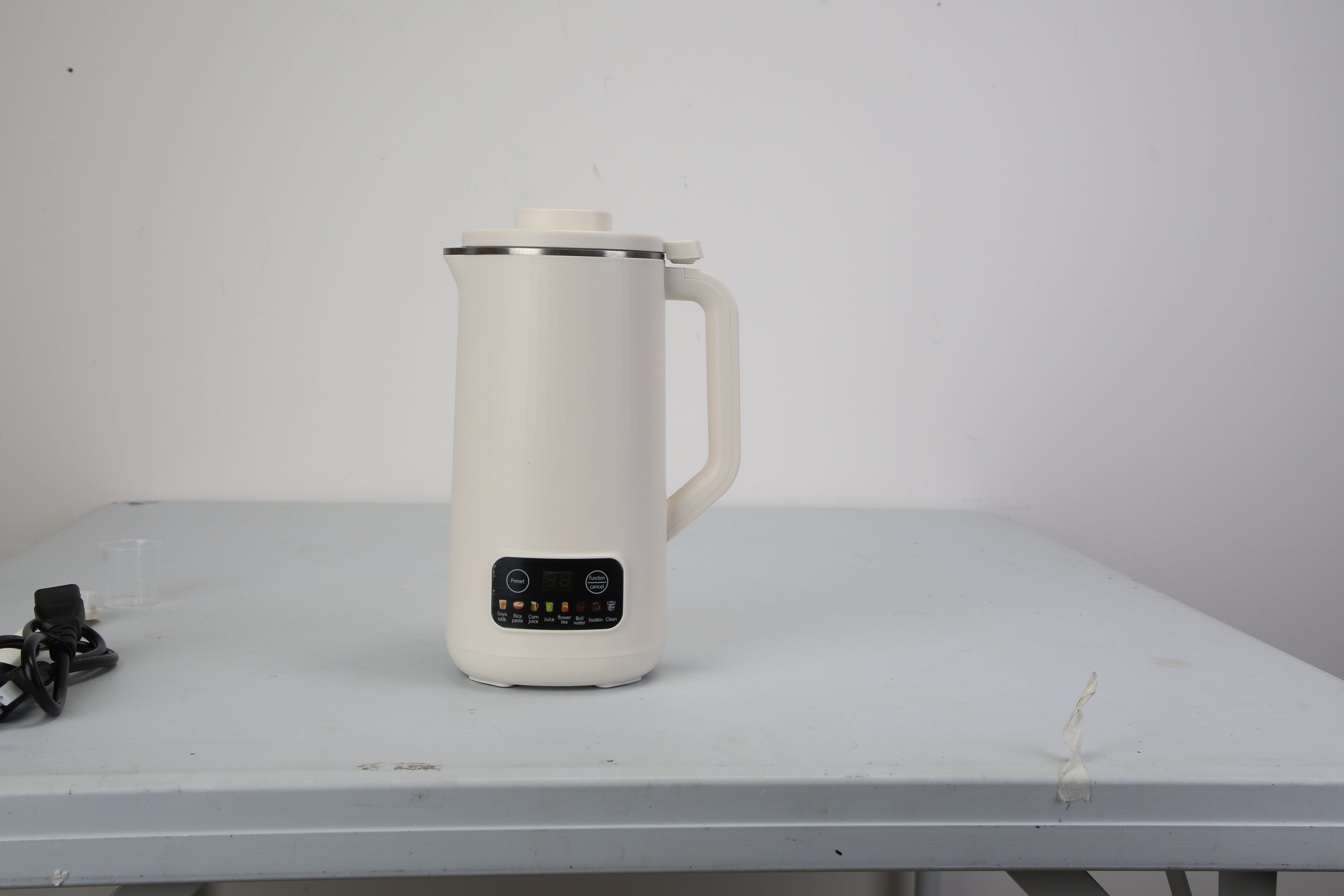 1Pc 27OZ Nut Milk Maker With 12Hours Delay Function Self-Cleaning Keep Warm Automatic Soy Milk Maker Machine For Homemade Soya Milk Rice Paste Juice Corn Juice Flower Tea Boil Water