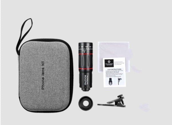 Mobile Phone Telephoto Lens Wide-Angle Telephoto