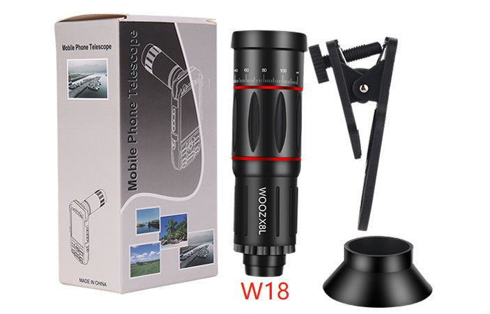 Mobile Phone Telephoto Lens Wide-Angle Telephoto