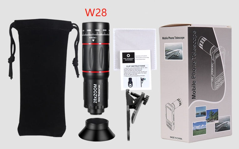 Mobile Phone Telephoto Lens Wide-Angle Telephoto